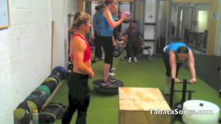 Group Tabata at The Training Shed w TabataSongs Music [upl. by Philps]