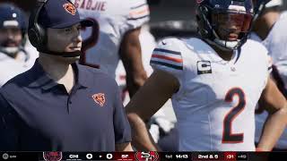 Madden 25  Bears vs 49ers [upl. by Enetsirk117]