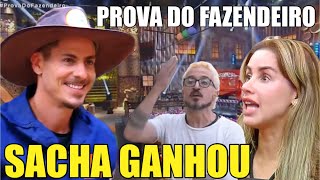 SACHA VENCE A PROVA DO FAZENDEIRO ANTECIPADA E DA O TROCO EM BABI E FERNANDO APÓS VOLTA PRA FAZENDA [upl. by Elsworth]