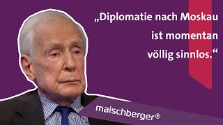 Können nur die USA diesen Krieg beenden Klaus von Dohnanyi im Gespräch  maischberger [upl. by Fabrianna]