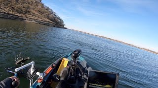 First Time Using Garmin Livescope On My Kayak Is It Worth It Lake Camanche [upl. by Animaj798]