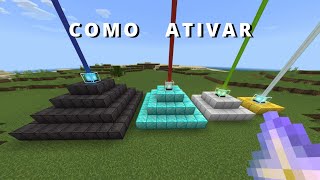 TUTORIAL Como ATIVAR o SINALIZADOR no Minecraft [upl. by Arny]