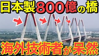 【海外の反応】世界最大級！日本製の「ベトナム大橋」がとんでもなくヤバい…日本の技術に世界が驚愕！【にほんのチカラ】 [upl. by Gustave]