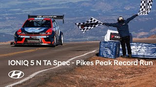 IONIQ 5 N TA Spec – Pikes Peak Record Run [upl. by Merton]