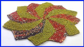 28 fande se banaye bahot hi sunder sa door mat Paydan banane ka tarika doormat making at home diy [upl. by Sally]