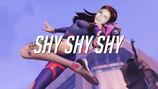 Heroes of the Storm  TWICE  Cheer Up  DVa Shy Shy Shy Emote [upl. by Azirb]