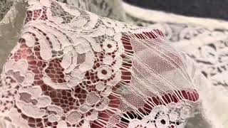 Ivory Corded Lace Panel  Coleen [upl. by Alletsyrc936]