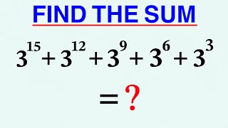 Math Olympiad  Find the sum of the series without using a Calculator  VIJAY Maths [upl. by Nivag]