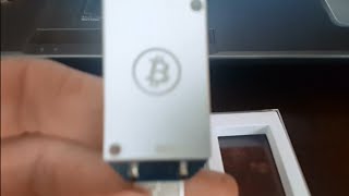 USB ASIC MINER 336 MHs  майнинг биткоинов [upl. by Reddin]