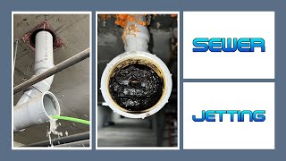 Sewer jetting  drain cleaning maintenance [upl. by Mlawsky784]