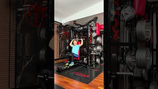 ULTIMATE HOME GYM  Shoulder training on TYTAX shoulder motivationalquotesoftheday [upl. by Mariano613]