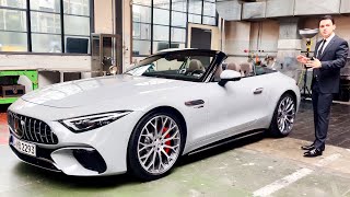 NEW 2022 Mercedes SL 63 AMG  Full Review SL 55 V8 Design Interior Exterior Sound [upl. by Sparks635]