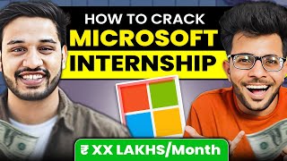 How To Get an Internship at Microsoft in 2024  Free Resources📚✅ ft KushalVijay [upl. by Kos117]