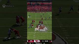 Patrick Mahomes launches a pass down field to Isiah Pacheco for a touchdown chiefs madden nfl [upl. by Audun518]