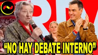 Militante BOICOTEA EL CONGRESO socialista “NO HAY DEBATE INTERNO” [upl. by Judd]