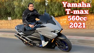 TEST RIDE N°9  YAMAHA TMAX 560cc PRÉPARATION MALOSSI حلم الجميع دراجة الأحلام 💥🇲🇦🔥 [upl. by Brigitte]