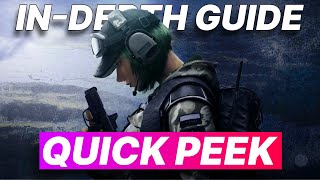 How to QUICK PEEK on Console 2022  Rainbow Six Siege PS4XBOX [upl. by Neirda]