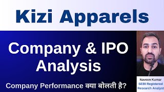 Kizi Apparels IPO  Kizi Apparels Limited IPO  GMP  Review  Analysis [upl. by Anyal]