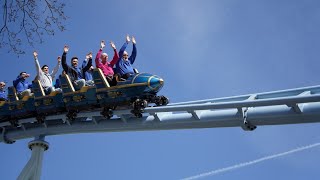 Luna PreOpening  Liseberg  Onride POV front amp back row [upl. by Tarrance932]