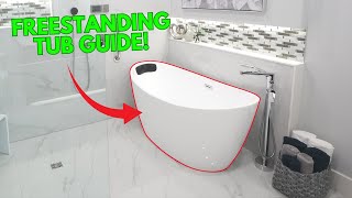 How to Install a Freestanding Tub [upl. by Schmeltzer918]