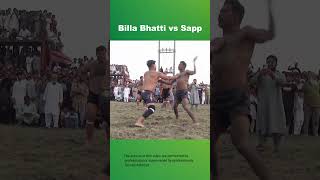 Billa Bhatti vs Pervaiz Sapp Open Kabaddi Match at Bhobtian Chowk kabaddi [upl. by Enomyar]