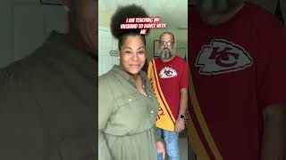 Husbandampwife dance together kansascitychiefs husbandwifecomedy fyp [upl. by Airamas235]