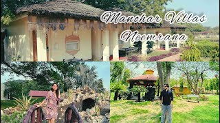 Neemrana  ManoharVillas Resort  Staycation  Panchgaon  Weekened Getaway near Delhi [upl. by Aronson438]