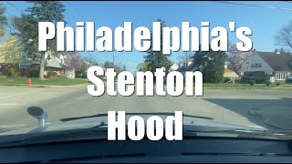 Driving Tour Philadelphias Stenton Hood  Beautiful Cedarbrook Shares Very Similar Lines Narrated [upl. by Tadeo]