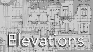 Architecture Sketch Tutorial 4 Elevation [upl. by Gazzo]