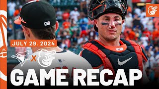 Blue Jays vs Orioles Game Recap 72924  MLB Highlights  Baltimore Orioles [upl. by Ecyac505]