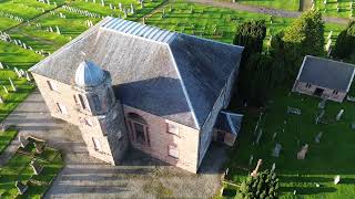 Rosskeen old parish church drone footage 2024 [upl. by Zoubek]