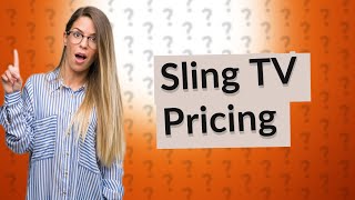 How much is Sling TV a month [upl. by Azeret776]