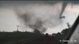 May 10 2010 Wakita Oklahoma Tornadoes [upl. by Kai]