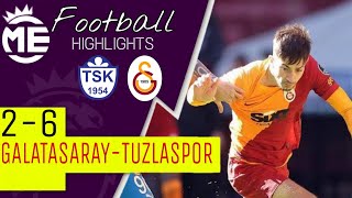 Galatasaray 2  6 Tuzlaspor  Geniş Maç Özeti HD  28 Ocak 2022 galatasaray tuzlaspor özet [upl. by Nuj843]