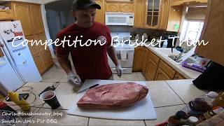 Competition Brisket  How To Seperate A Brisket [upl. by Stralka]