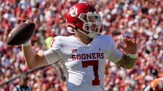 Spencer Rattler Oklahoma QB vs Texas 2021 [upl. by Anairol]