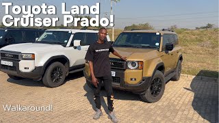 2024 Toyota Land Cruiser Prado  First impressions  Watch out Defender [upl. by Aenotna]