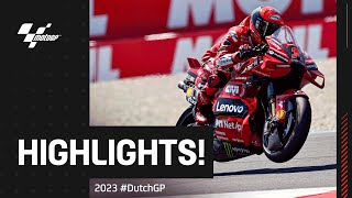 MotoGP™ Race Highlights  2023 DutchGP [upl. by Rosio]