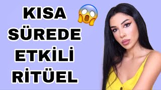 ♥️ İSTEDİĞİNİZ KİŞİYİ KENDİNİZE ÇEKME RÜTİELİ ♥️ 24 SAATTE ETKİLİ DENENMİŞ [upl. by Terces]