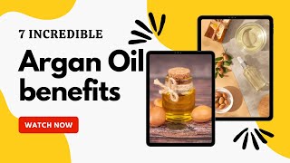 Health Benefits of Argan Oil 7 Incredible Benefits for Hair Beard Skin and More [upl. by Nohsad]