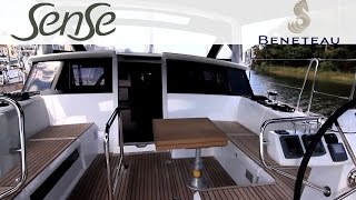 Beneteau Sense 55 Sailboat  Interior Features by BoatTestcom [upl. by Wunder]