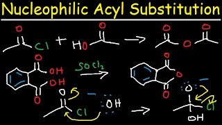 Nucleophilic Acyl Substitution Reaction Mechanism  Carboxylic Acid Derivatives Organic Chemistry [upl. by Arne]