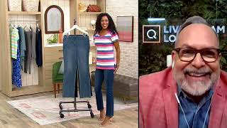 NYDJ Sculpt Her Denim PullOn Straight Jeans on QVC [upl. by Lavinia]