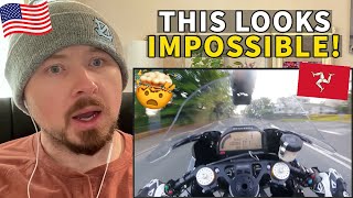 American Reacts to Peter Hickman  Isle of Man TT Full Lap  POV Chin Camera [upl. by Feledy439]