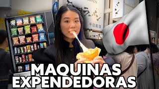 24 hrs COMIENDO SOLO de MÁQUINAS EXPENDEDORAS en JAPÓN 🇯🇵 ｜ 24 hrs ONLY EATING VENDING MACHI [upl. by Olinde]