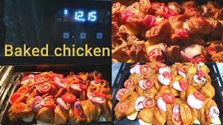 Baked chicken recipe  punjabi style 😋pakistani recipes  Quick and easy recipes by maira faisal [upl. by Ramas197]