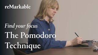 The Pomodoro Technique  Using reMarkable [upl. by Lerrej506]