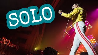 Queen  Im Going Slightly Mad Solo Backing Track [upl. by Ydurt]