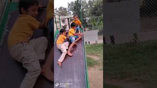 Playground slide for kids❤🛝slide kidsbaby playground trending song music love viralvideo [upl. by Sel]