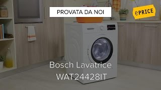 Video Recensione Lavatrice Bosch WAT24428IT [upl. by Htebilil]